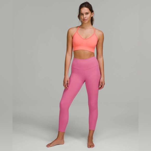 Lululemon Ebb to Street Bra C/D Cup Raspberry Cream 4 - Picture 6 of 8